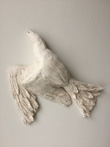 BIRD, clay, 30cm, 2015